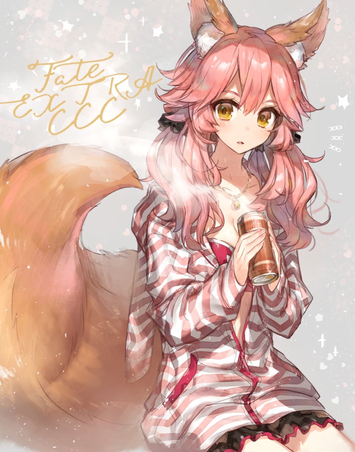 tamamo and tamamo no mae (fate and 2 more) drawn by chocoan