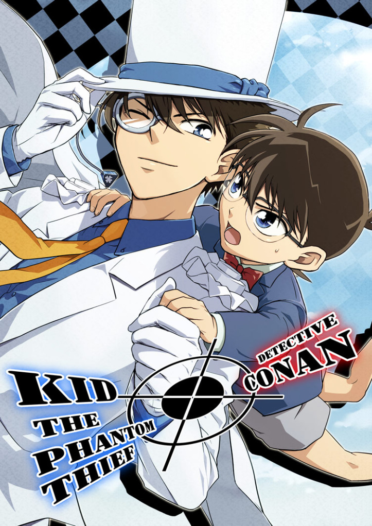 edogawa conan and kaitou kid (meitantei conan and 1 more) drawn by shigatsu_hajime