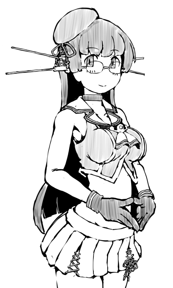 choukai and choukai kai ni (kantai collection) drawn by task_(s_task80)