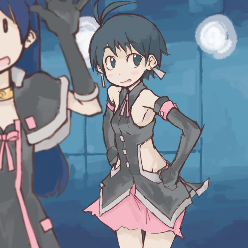 kisaragi chihaya and kikuchi makoto (idolmaster and 1 more) drawn by tugeneko