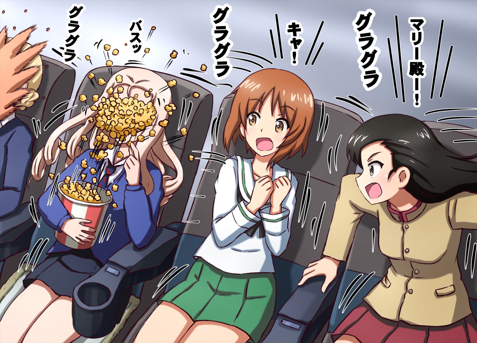 Nishizumi Miho Darjeeling Nishi Kinuyo And Marie Girls Und Panzer Drawn By Omachi Slabco Danbooru Nishizumi Miho Darjeeling Nishi Kinuyo And Marie Girls Und Panzer Drawn By Omachi Slabco Danbooru