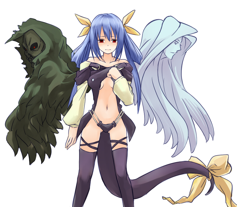 dizzy, necro, and undine (guilty gear) drawn by miyo_(ranthath)