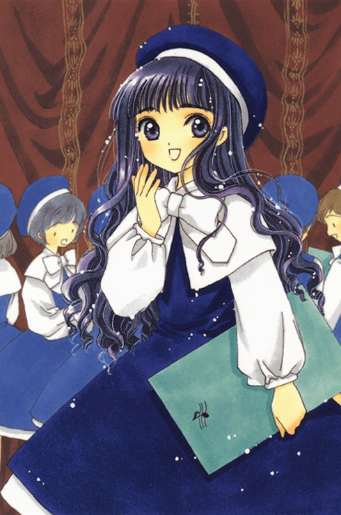 daidouji tomoyo (cardcaptor sakura) drawn by clamp_(circle)