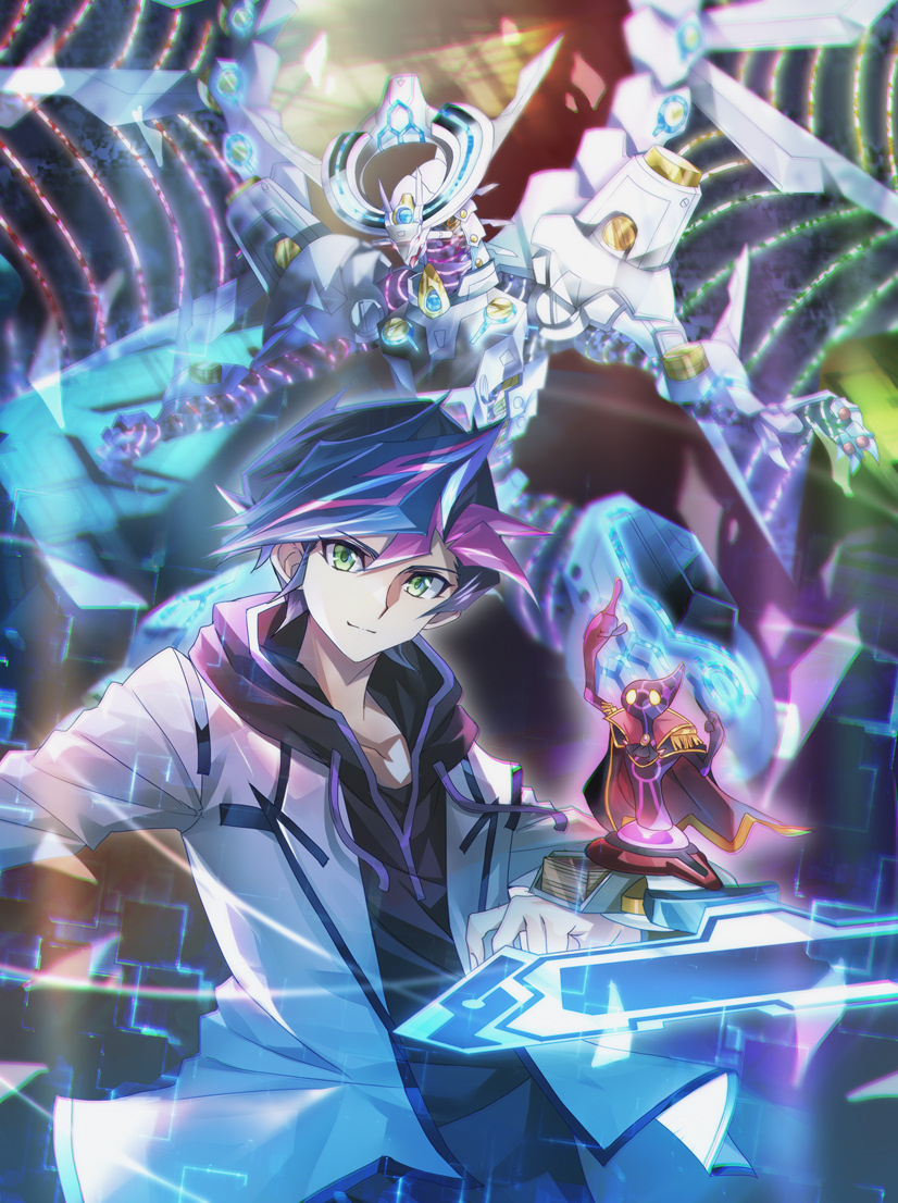 fujiki yusaku, ai, firewall dragon, and firewall dragon singularity (yu-gi-oh! and 1 more) drawn by tsuezu