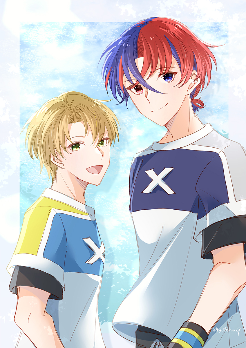 male alear and alfred (fire emblem and 1 more) drawn by yutohiroya