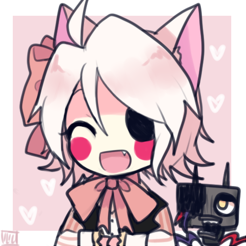 mangle (five nights at freddy's and 1 more) drawn by lulu-999