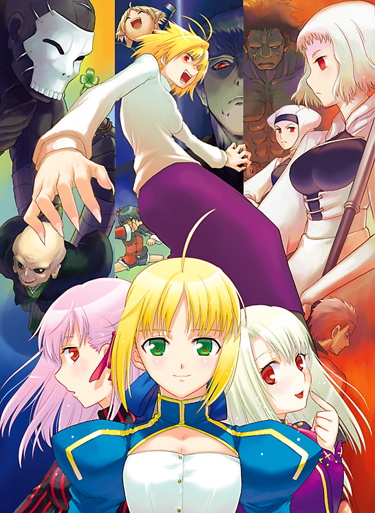 artoria pendragon, saber, illyasviel von einzbern, matou sakura, archer, and 10 more (fate and 4 more) drawn by task_owner