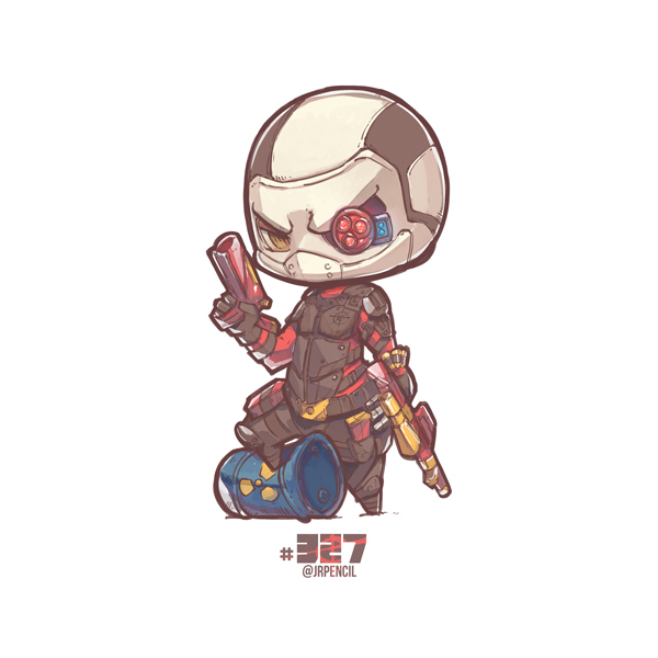 deadshot (dc comics and 1 more) drawn by jrpencil