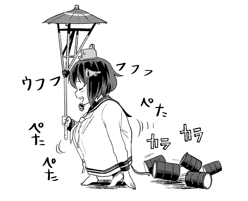 yukikaze (kantai collection and 1 more) drawn by watanore