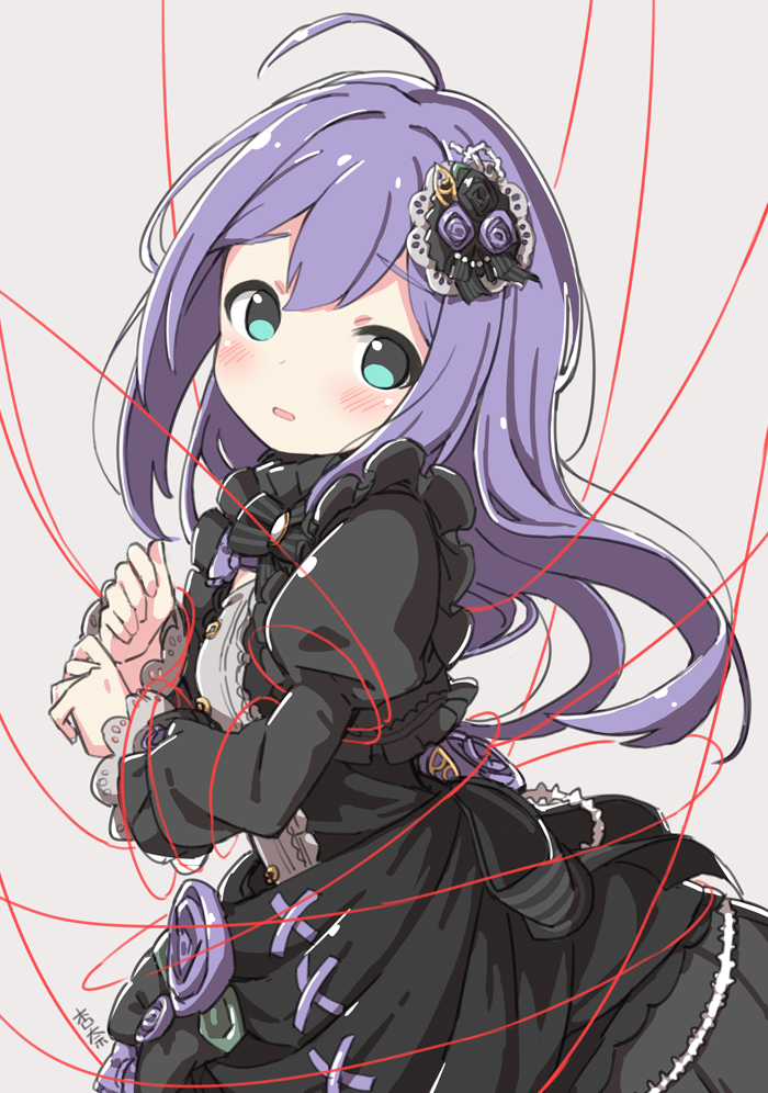 mochizuki anna (idolmaster and 2 more) drawn by kuresuku_(lessons)