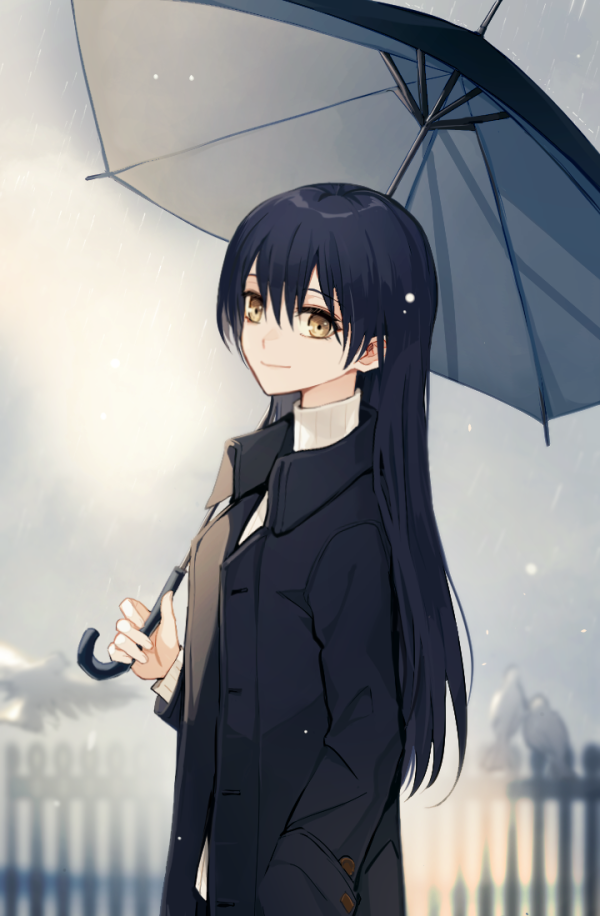 sonoda umi (love live! and 1 more) drawn by kuma_(bloodycolor)