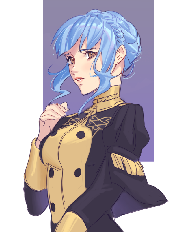 marianne von edmund (fire emblem and 1 more) drawn by mella