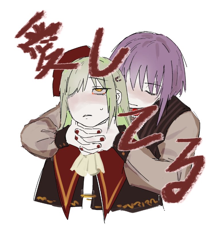 wakaba mutsumi, mortis, yuutenji nyamu, and amoris (bang dream! and 1 more) drawn by seal_in_somalia