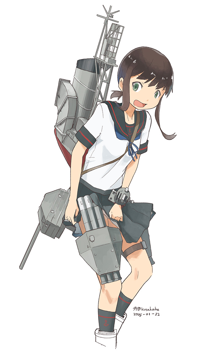 fubuki and fubuki kai ni (kantai collection) drawn by kusakabe_(kusakabeworks)