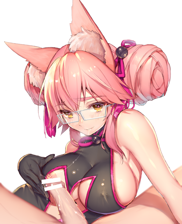 tamamo and koyanskaya (fate and 1 more) drawn by mogullaz