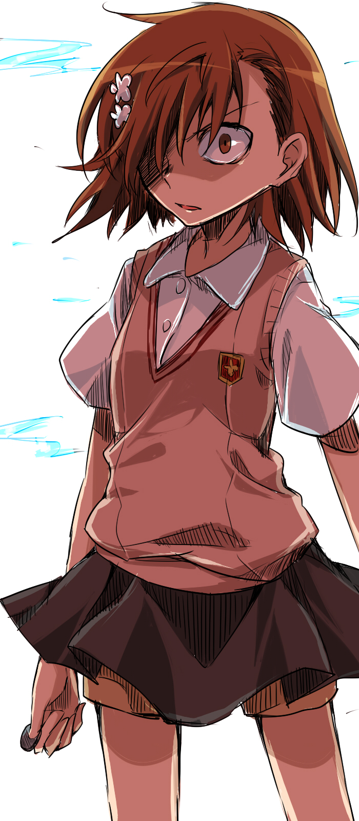 misaka mikoto (toaru majutsu no index and 1 more) drawn by amamiya_hisui