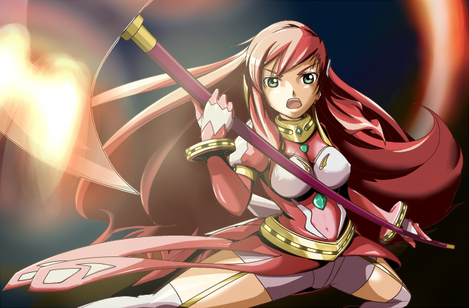 tsumabuki kyouko (my-otome and 1 more) drawn by nama_(namaiki)