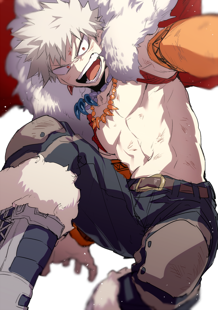 bakugou katsuki (boku no hero academia) drawn by maneki-neko_(fujifuji)