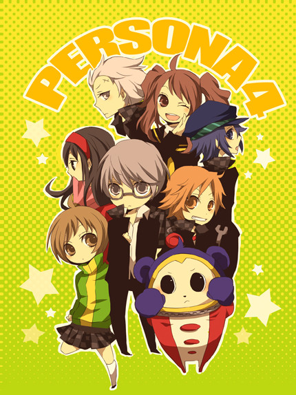 narukami yu, shirogane naoto, satonaka chie, kujikawa rise, amagi yukiko, and 3 more (persona and 1 more)