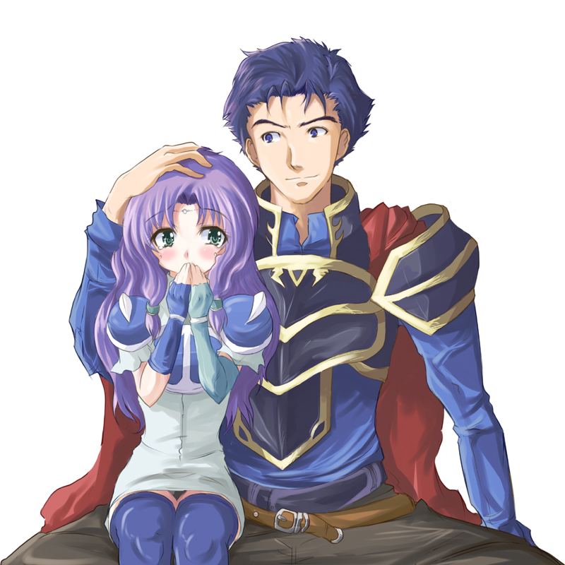 hector and florina (fire emblem and 1 more) drawn by echizen_(hvcv)