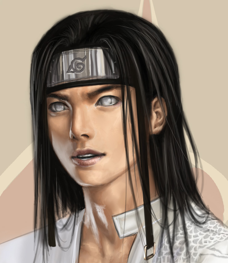 hyuuga neji (naruto) drawn by idnar