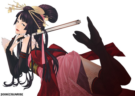 yuyama kakunojou (bakumatsu kikansetsu irohanihoheto) drawn by kozaki_yuusuke