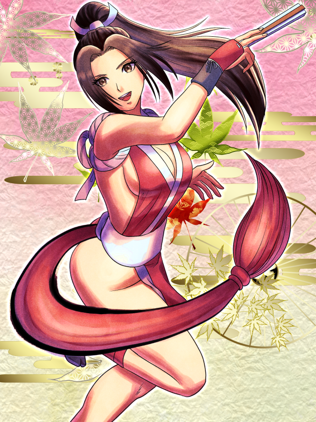 shiranui mai (the king of fighters and 1 more) drawn by ichitaroh
