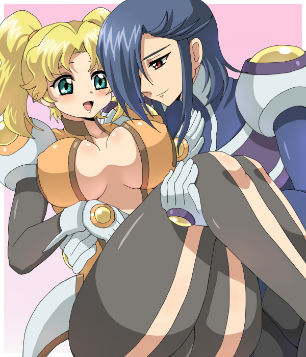 luna and shadow (shinkon gattai godannar!!) drawn by inaho