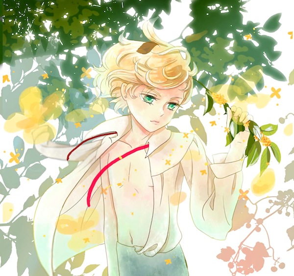 gilbert cocteau (kaze to ki no uta) drawn by oshiru_(sirushiruko)