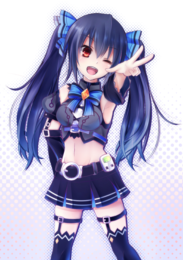 noire (neptune and 1 more) drawn by suishin_tenra