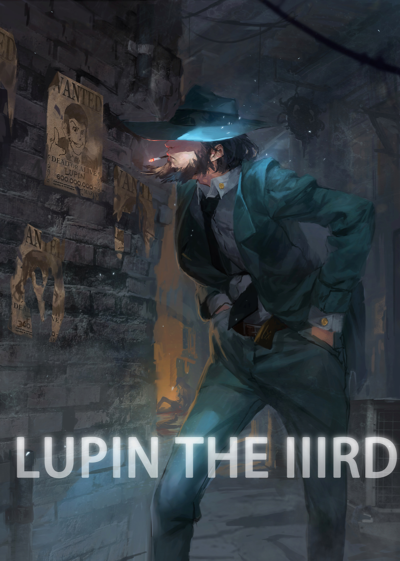 arsene lupin iii and jigen daisuke (lupin iii) drawn by baraba_baba