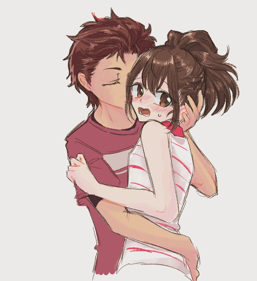 senomiya akiho and yashio kaito (robotics;notes) drawn by 70lio