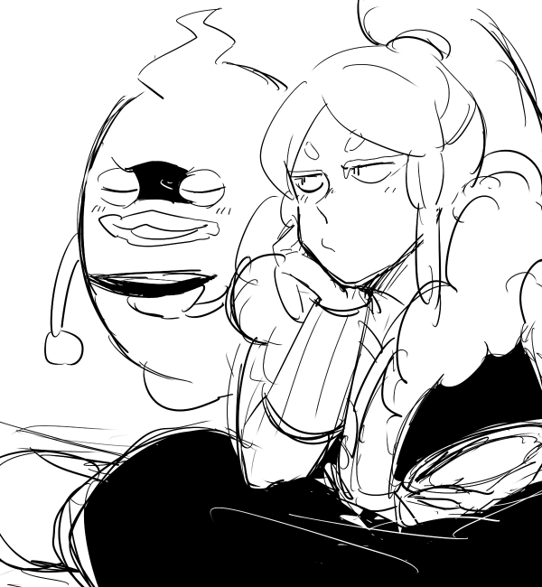 whisper and oogama (youkai watch) drawn by asumi_chikyuu