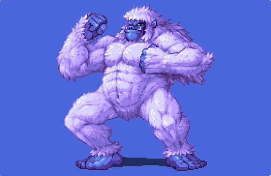 umaro (final fantasy and 1 more) drawn by abysswolf