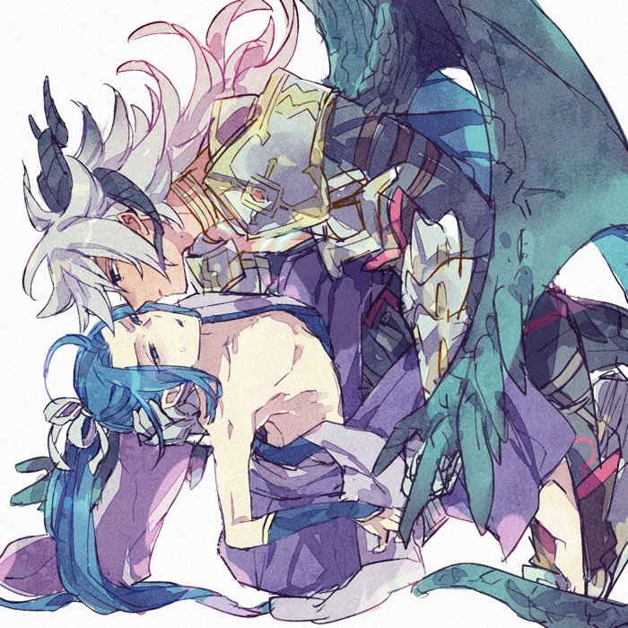 siegfried and sasaki kojirou (fate and 1 more) drawn by miyoshi_(m-mallow)