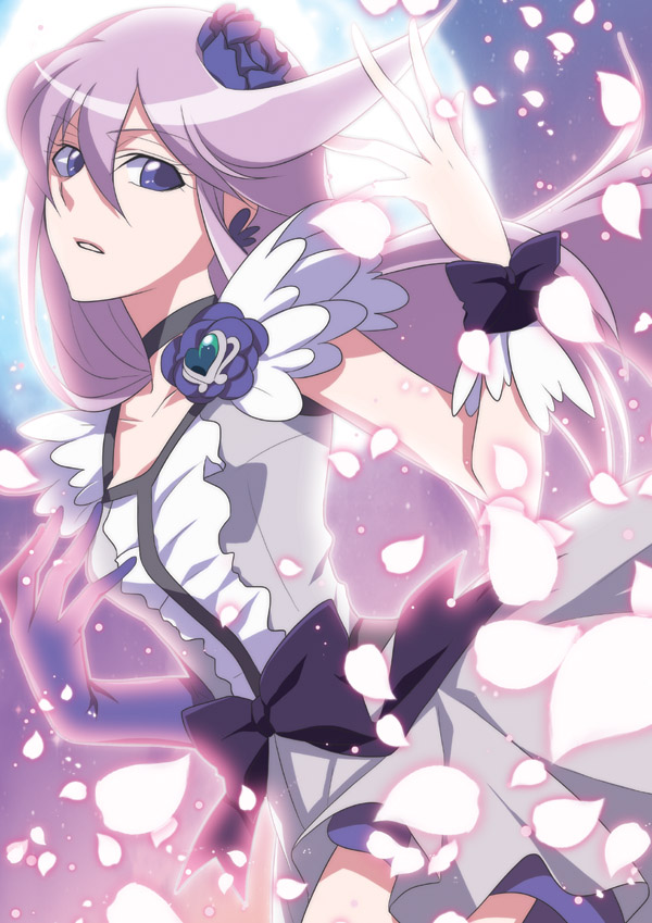 tsukikage yuri and cure moonlight (precure and 1 more) drawn by nina_(pastime)