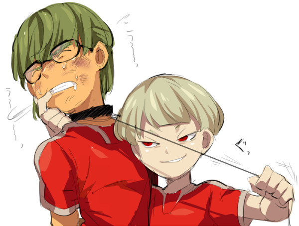 pae jyon-ho and lee chung-yun (inazuma eleven and 2 more) drawn by motojima_hakka