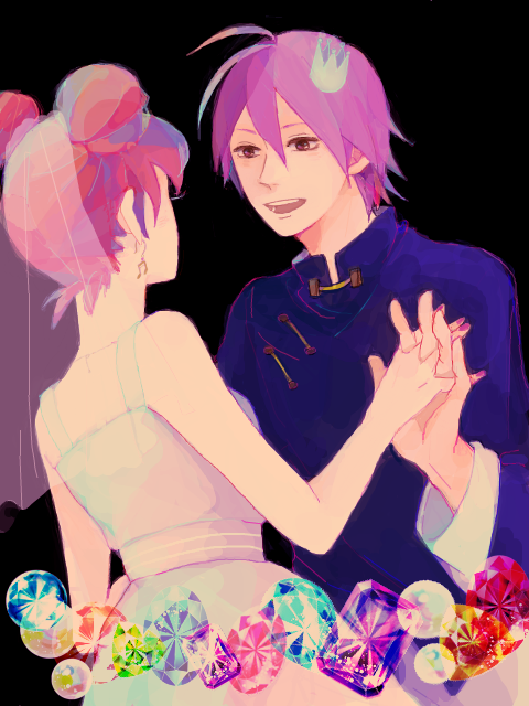 harukaze doremi and akatsuki (ojamajo doremi) drawn by amr