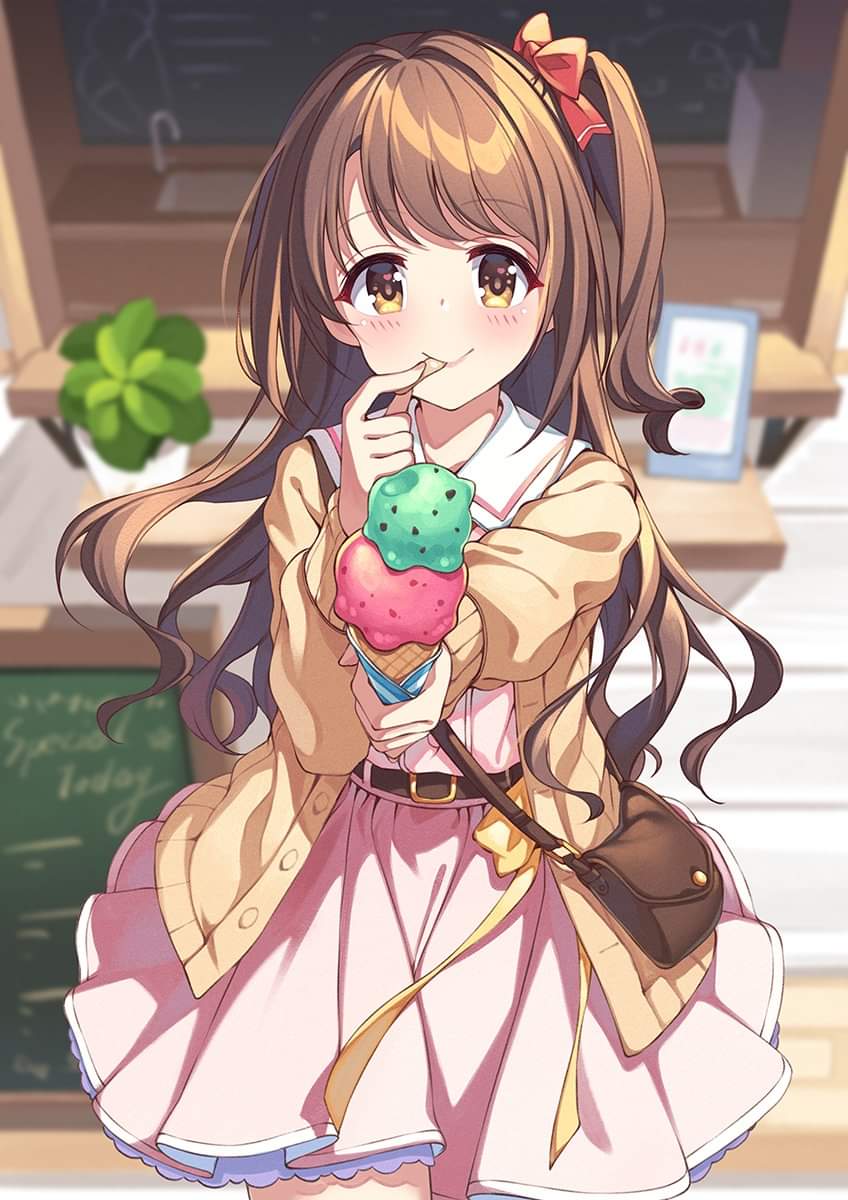 shimamura uzuki (idolmaster and 1 more) drawn by eskimofox
