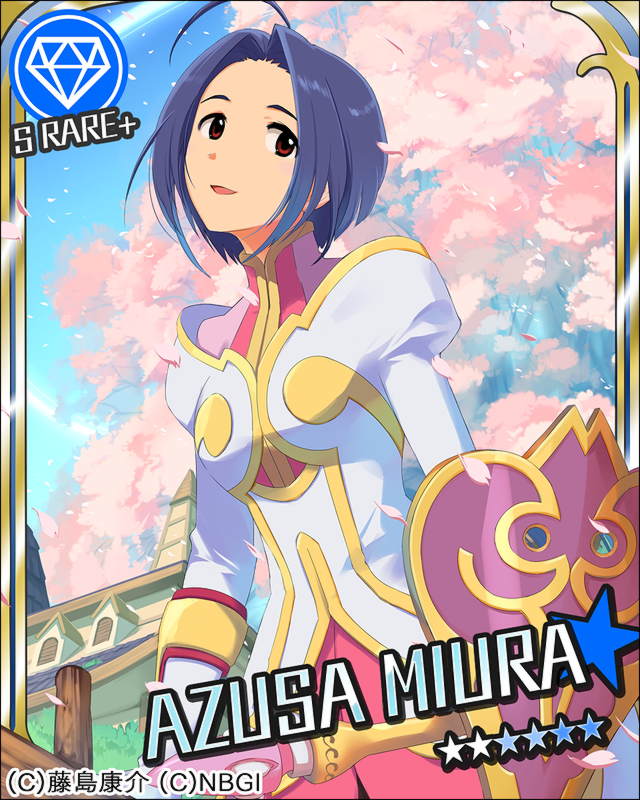 miura azusa and estellise sidos heurassein (idolmaster and 3 more) drawn by annindoufu_(oicon)