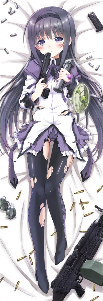 akemi homura (mahou shoujo madoka magica) drawn by nean