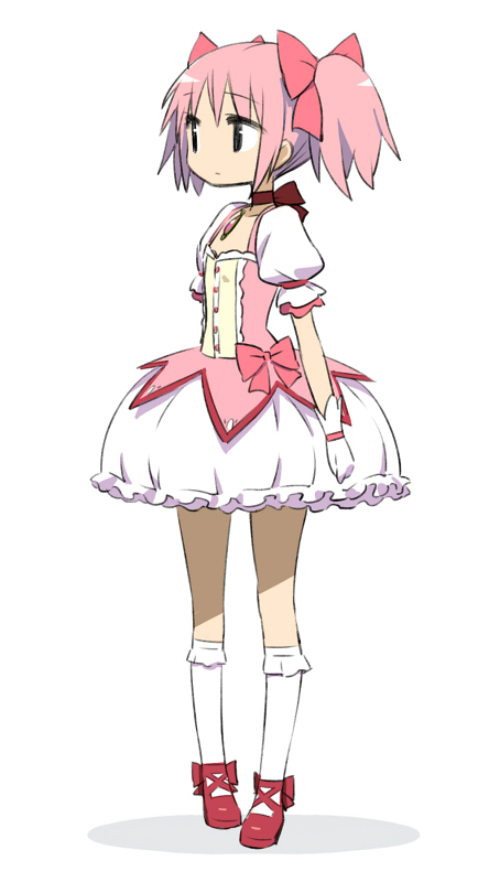 kaname madoka (mahou shoujo madoka magica) drawn by chan_co