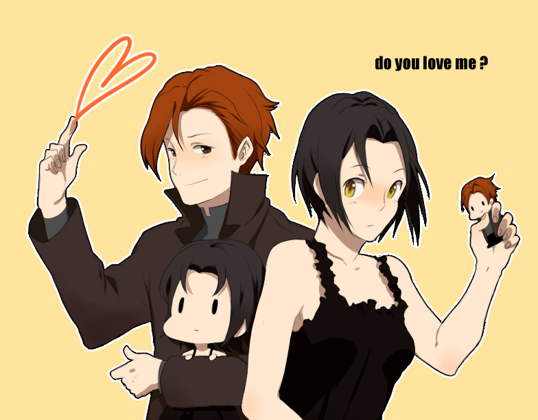 chane laforet and claire stanfield (baccano!) drawn by laphy