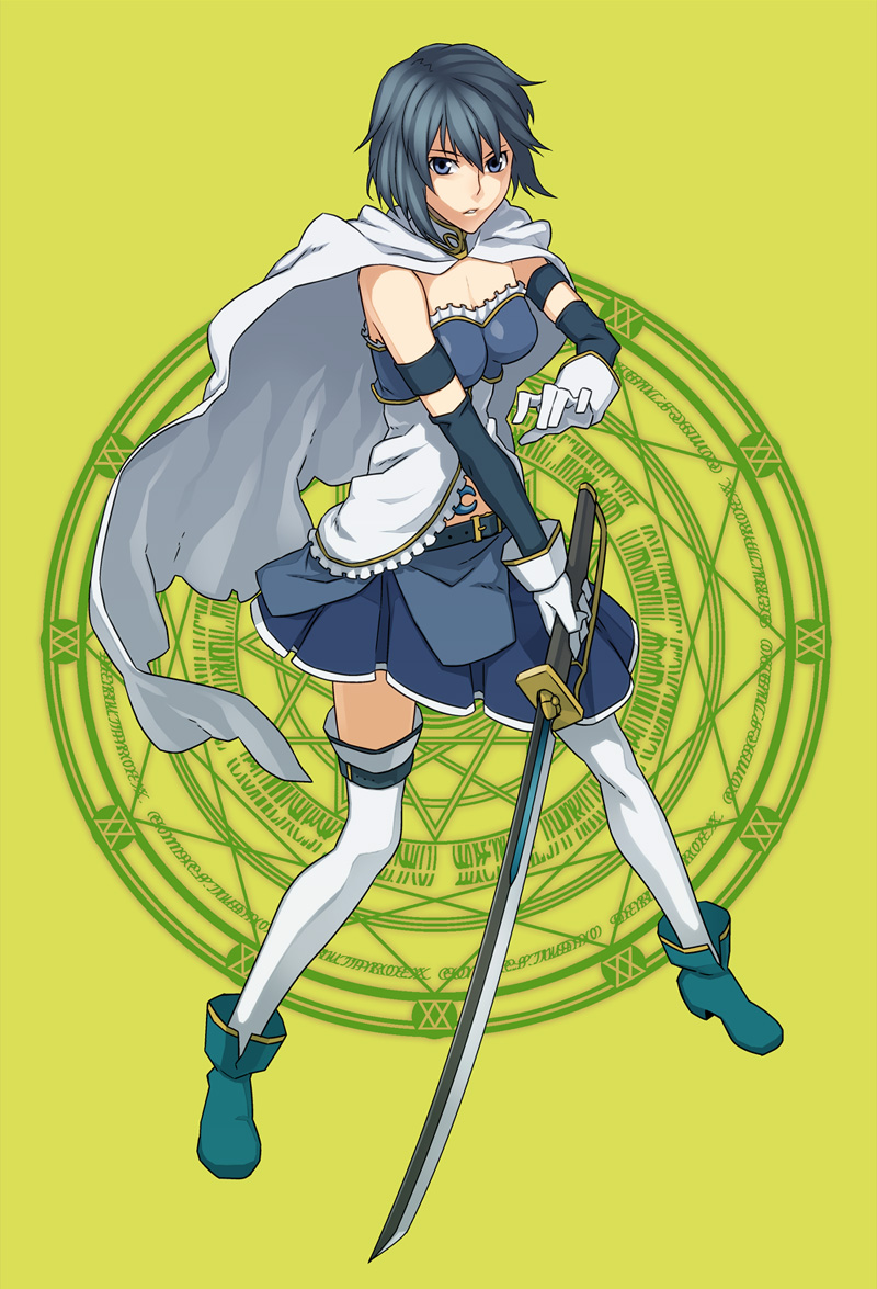 miki sayaka (mahou shoujo madoka magica) drawn by sami_(object_dump)