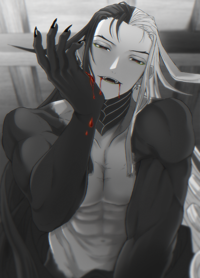 ashiya douman (fate and 1 more) drawn by ssm_chan_009