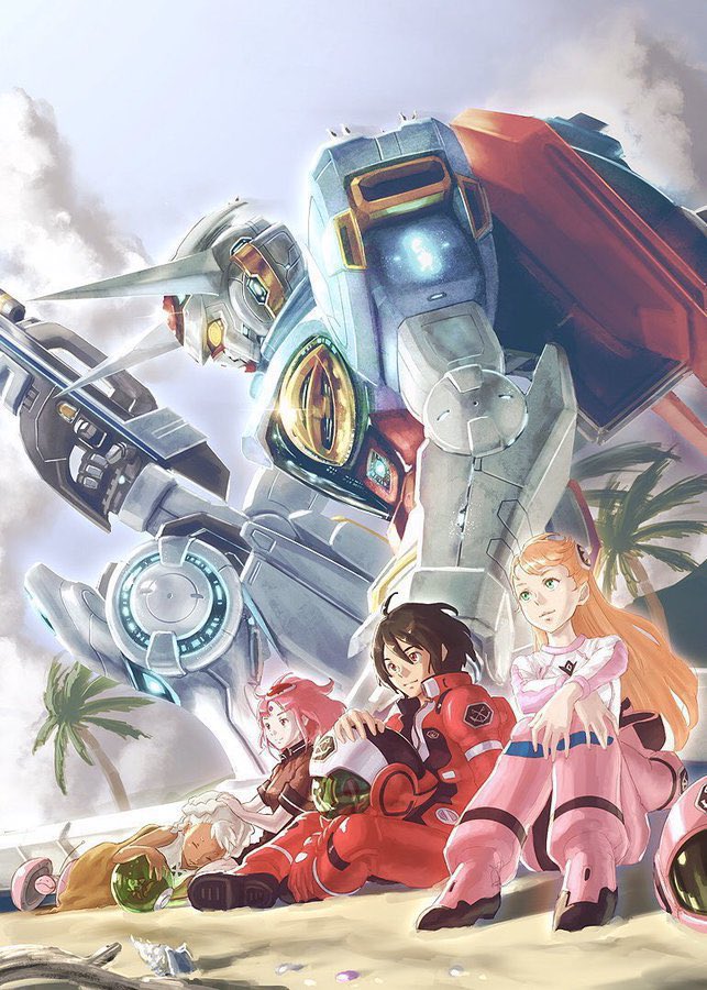aida rayhunton, g-self, raraiya monday, bellri zenam, noredo nug, and 2 more (gundam and 1 more) drawn by totthii0081