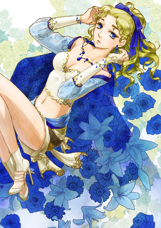 terra branford (final fantasy and 3 more) drawn by ren_mizuha