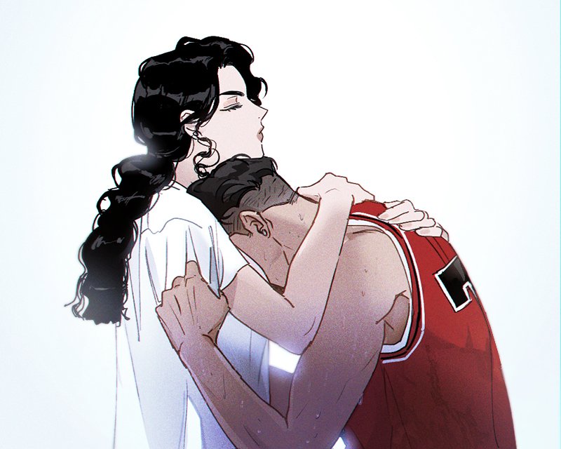 miyagi ryouta and ayako (slam dunk) drawn by bekhoemi