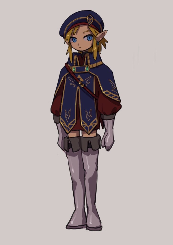 link (the legend of zelda and 1 more) drawn by kokekokeimo