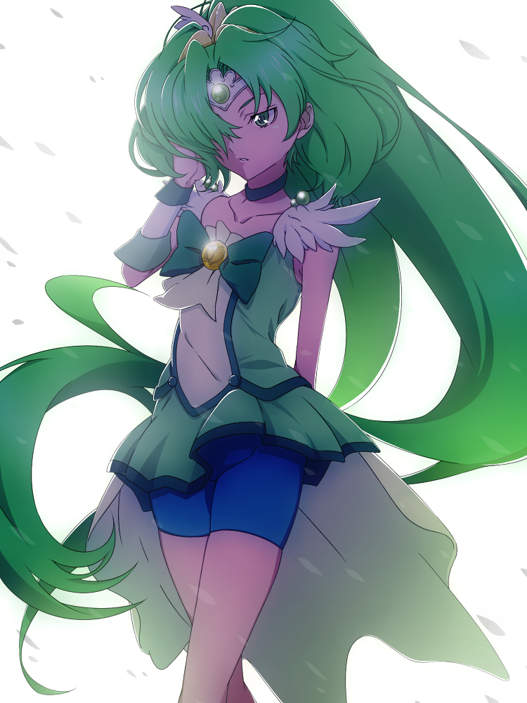 midorikawa nao and cure march (precure and 1 more) drawn by touryou